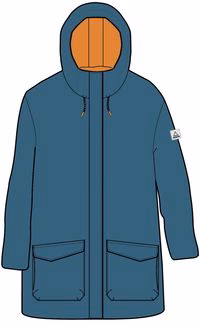 Alaska 2.0 Parka - Blauer Stahl – Bild 7