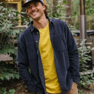 Backcountry Cordhemd - Deep Navy