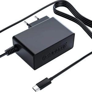 GO SOLID! Ladegerät kompatibel mit iDance CYCLONE400BK Karaoke Set