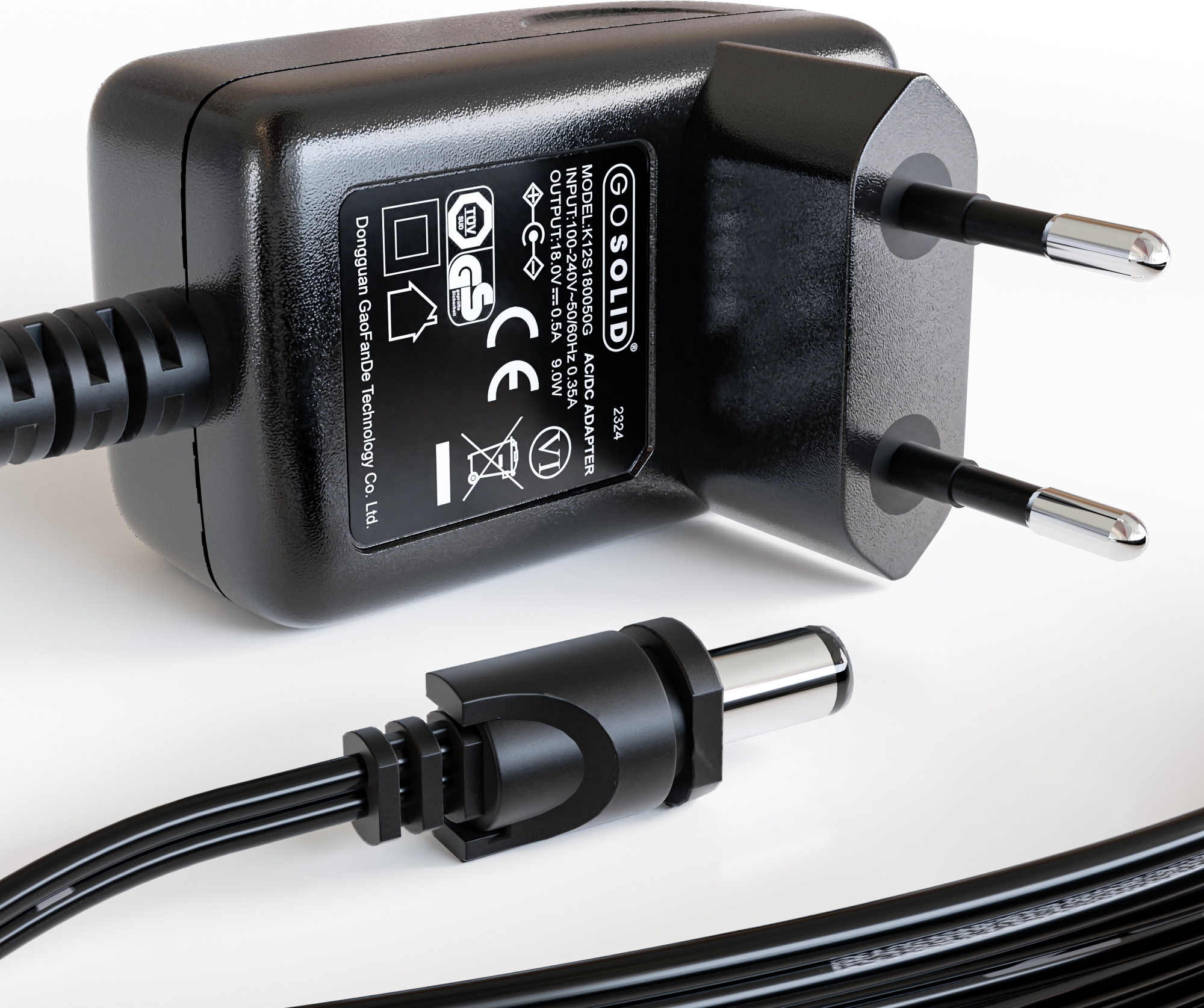 GO SOLID! Ladegerät kompatibel mit Sanbo Draadloze Steelstofzuiger 250 Watt Air Pro Max 9000 Series – Bild 2