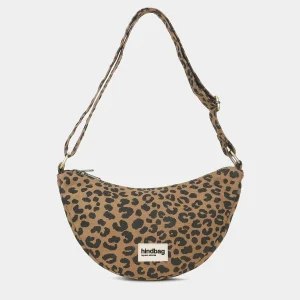 ANDREA Umhängetasche • Zimt Leopard
