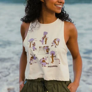 Go Forage Bio-Baumwoll Top - Birke