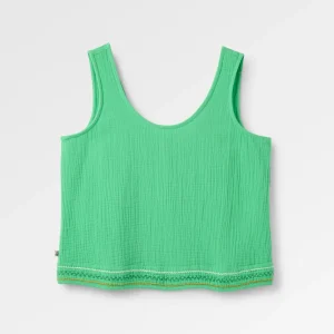 Waveney Top - Echtes Grün