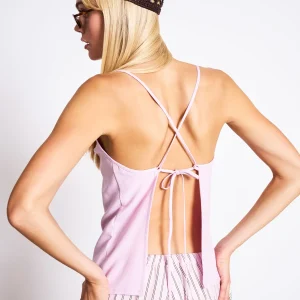 CICONIA Rückenfreies Top • Light Orchid