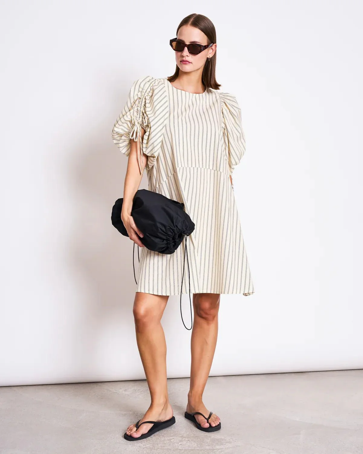 MALUS Minikleid • Buttermilk Striped