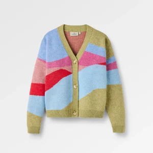 Scenic Gestrickter Cardigan - Scenic Staubiges Oliv