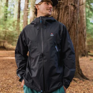Trailscape Light Herren Wasserdichte Jacke - Schwarz