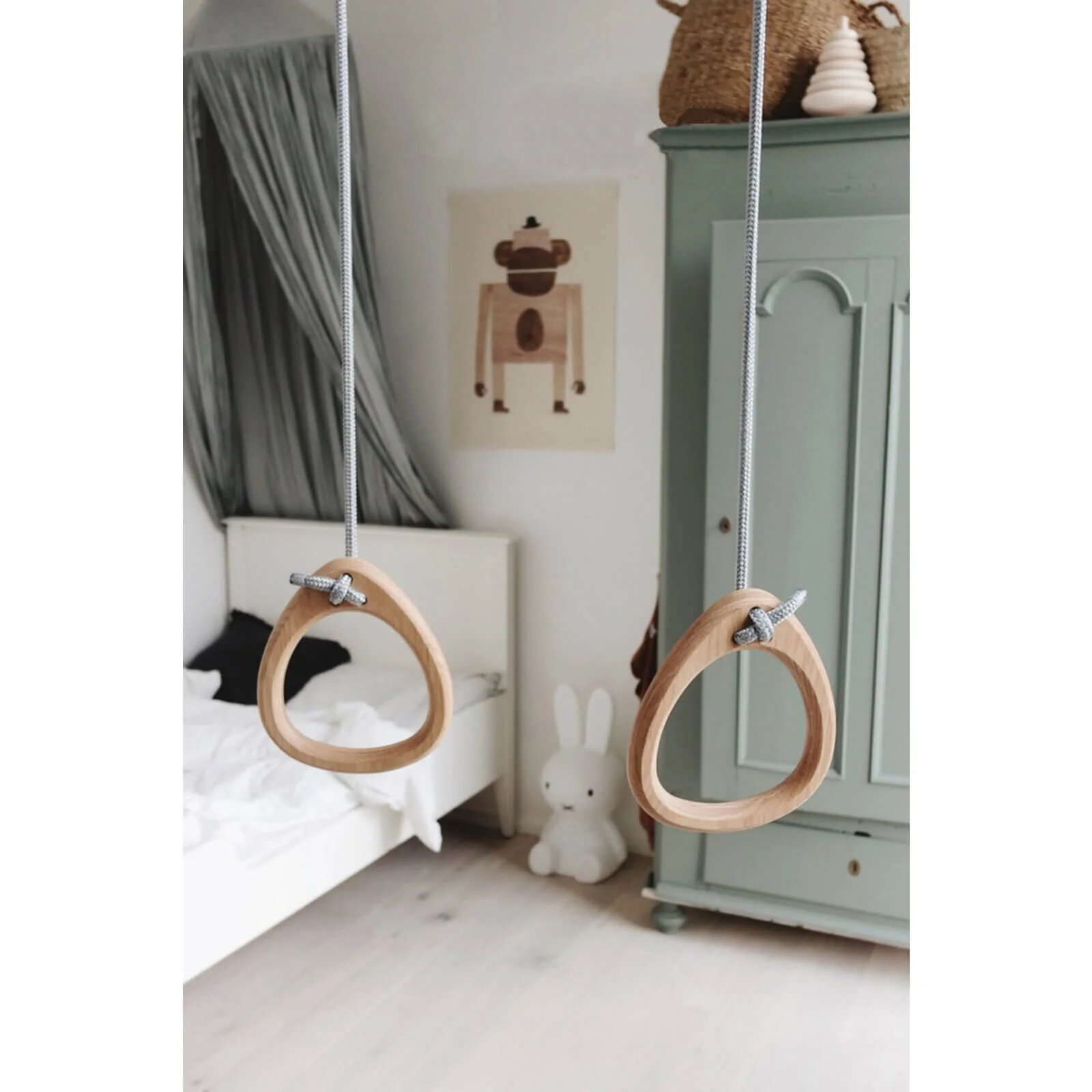 TURNRINGE RINGS OAK - GREY – Bild 3