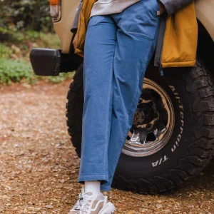 Avian Cordhose - Dunkles Denim