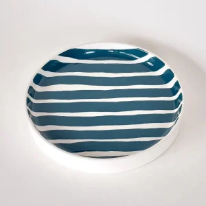 STRIPES Teller • gentle green