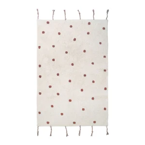 TEPPICH DOTS NÜMI RUST, WASCHBAR