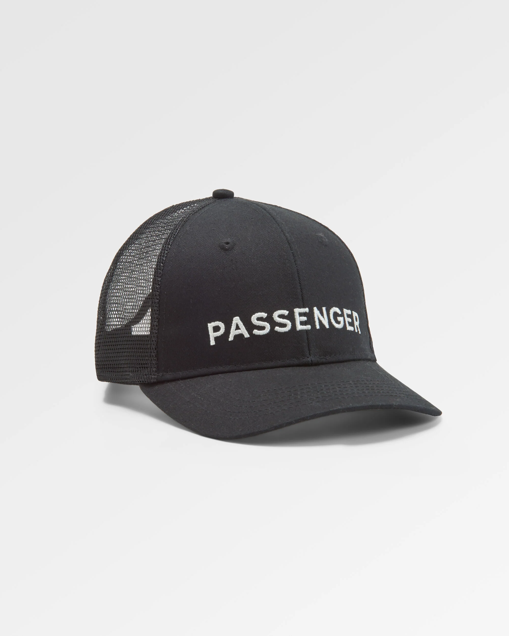 Passenger Bio-Baumwoll Trucker Cap - Schwarz