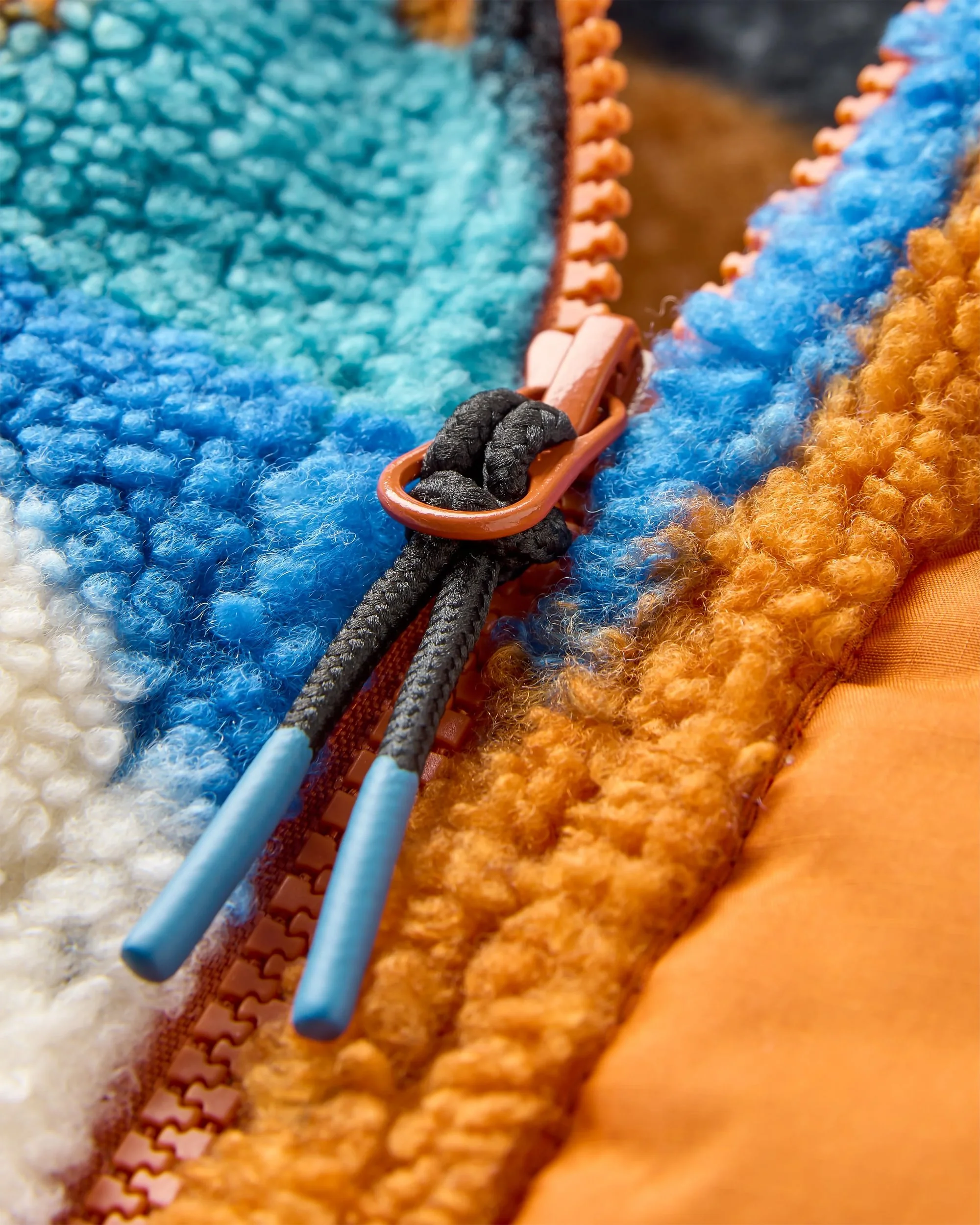 Ravi Sherpa-Fleece - Berglaub Blau – Bild 8