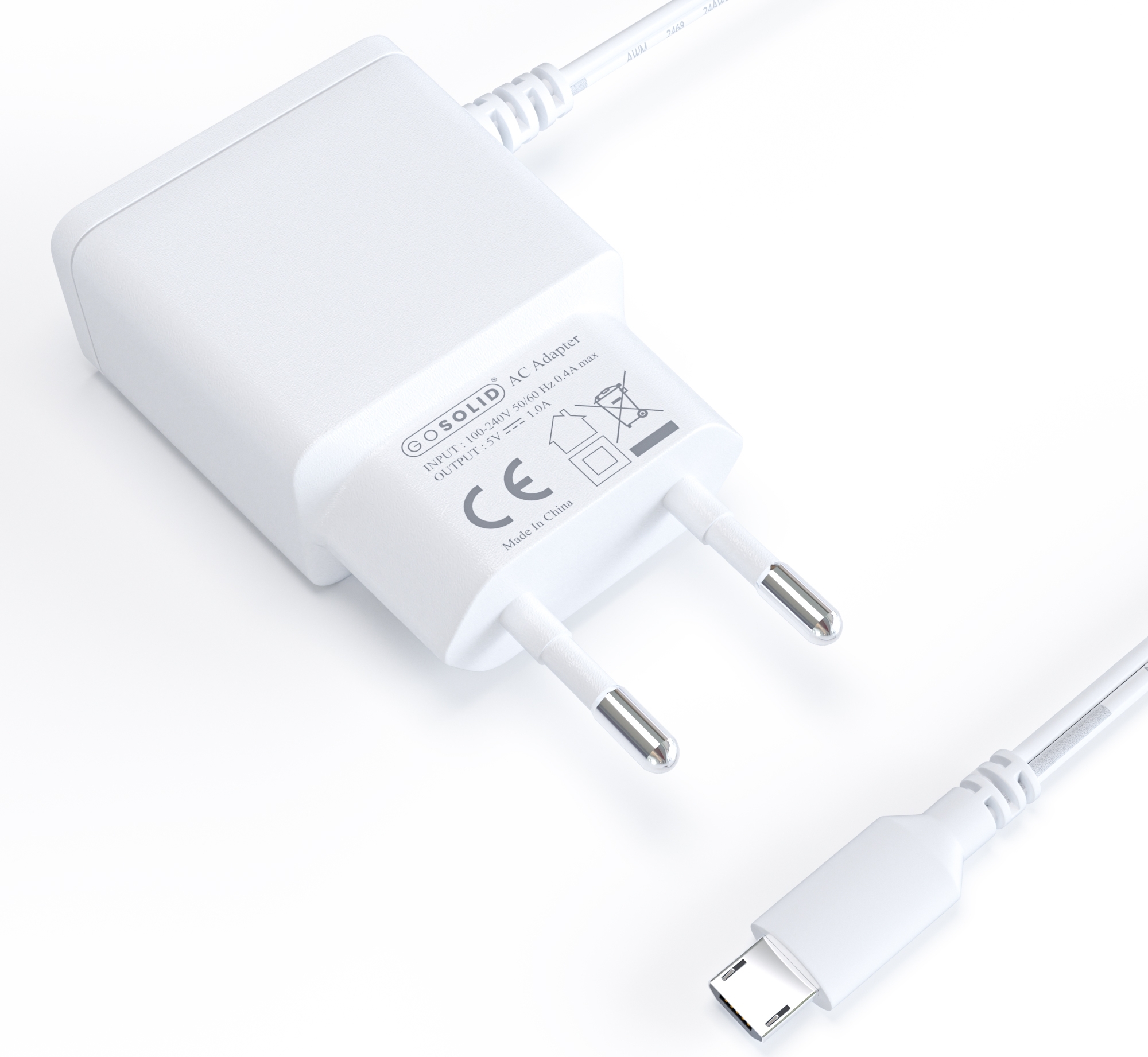 GO SOLID! Ladegerät kompatibel mit Luvion Grand Elite 3 Connect Monitor – Bild 3