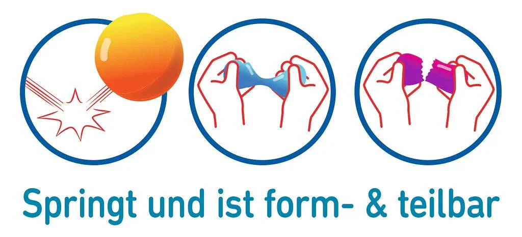 PhänoMINT - Magische Farbwechsel-Springknete – Bild 3