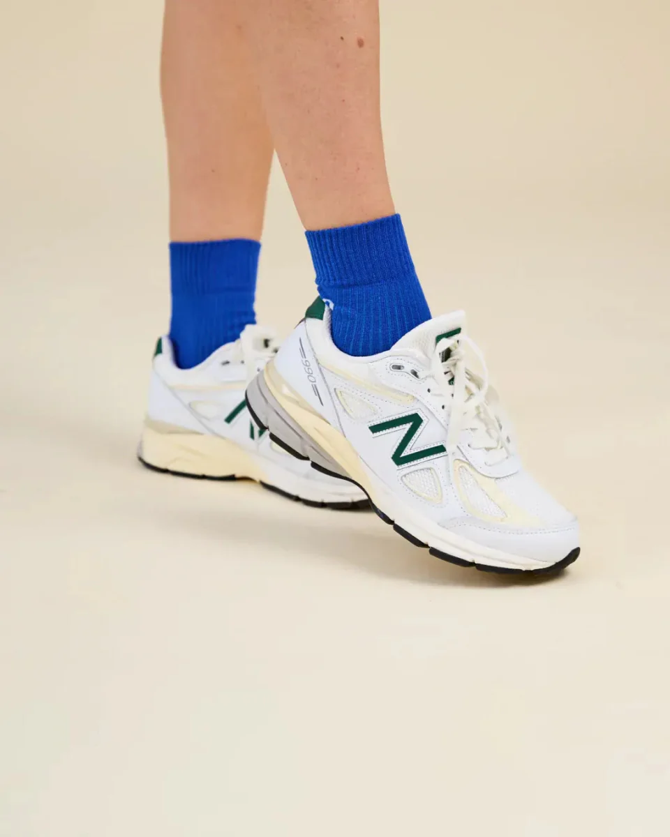 ANKLE Socken aus Bio-Baumwolle • Königsblau – Bild 6