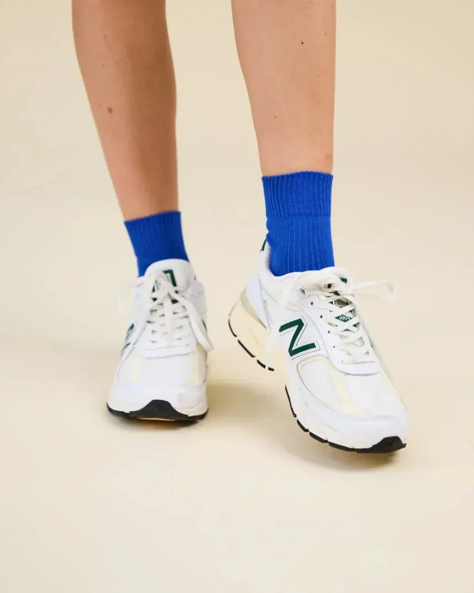 ANKLE Socken aus Bio-Baumwolle • Königsblau – Bild 4