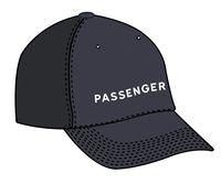 Passenger Bio-Baumwoll Trucker Cap - Schwarz – Bild 8