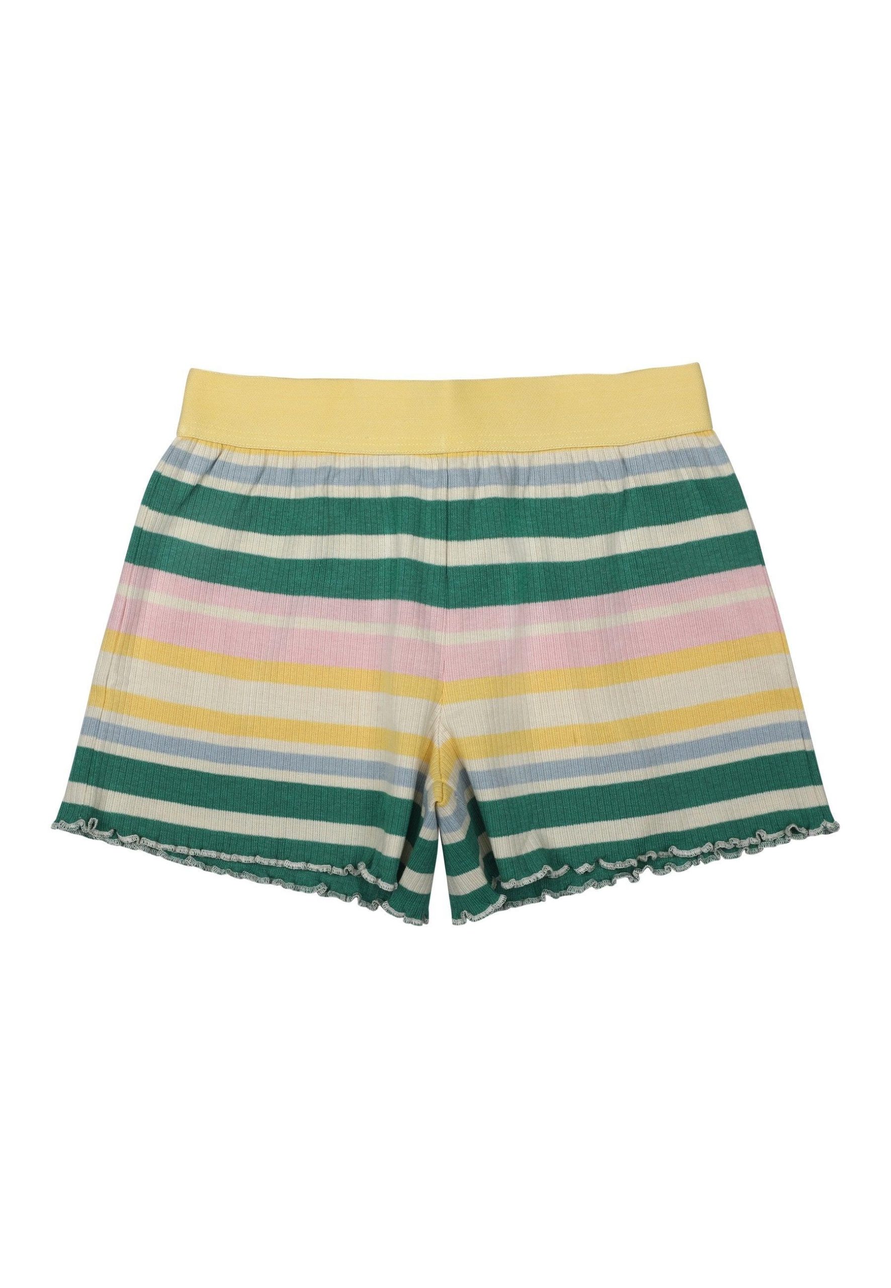 THE NEW - Mädchen Streifen Shorts - Bio-Baumwolle Shorts – Bild 3