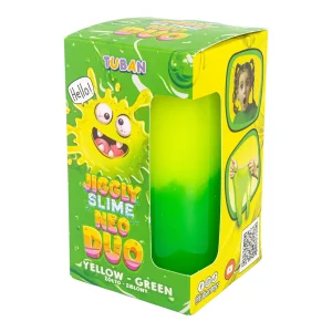 TUBAN - Jiggly Slime Neo Duo – Gelb-Grün