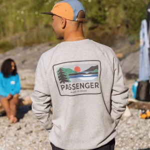 Roamer Herren Bio-Baumwoll Sweatshirt - Grau Meliert