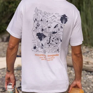 Brews & Views T-Shirt Passenger X Brewgooder - Weiß