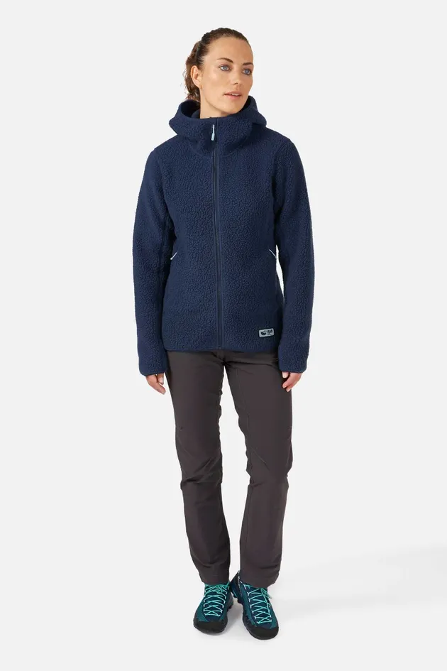 Shearling Fleecehoodie (Frauen) – Bild 3