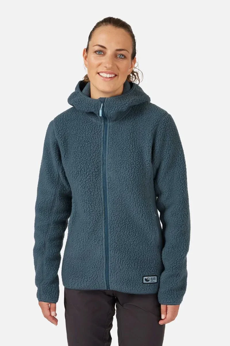 Shearling Fleecehoodie (Frauen)